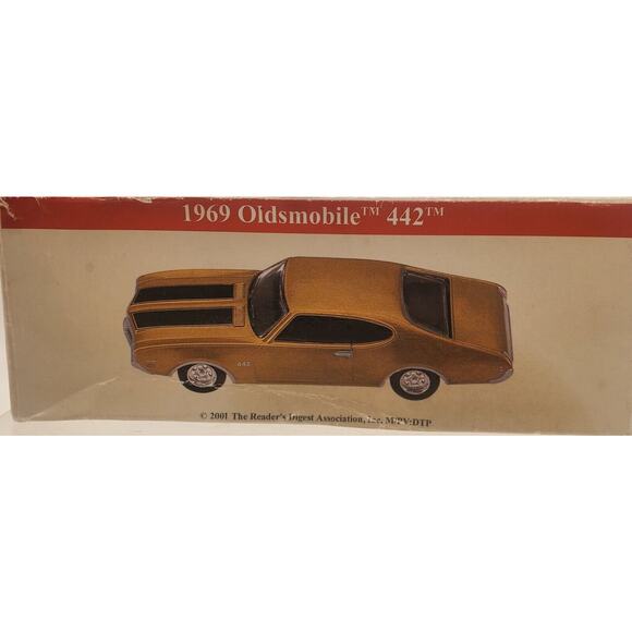 GM 2001 Diecast 1969 Oldsmobile 442 Readers Digest High Speed Official Model - Picture 2 of 7